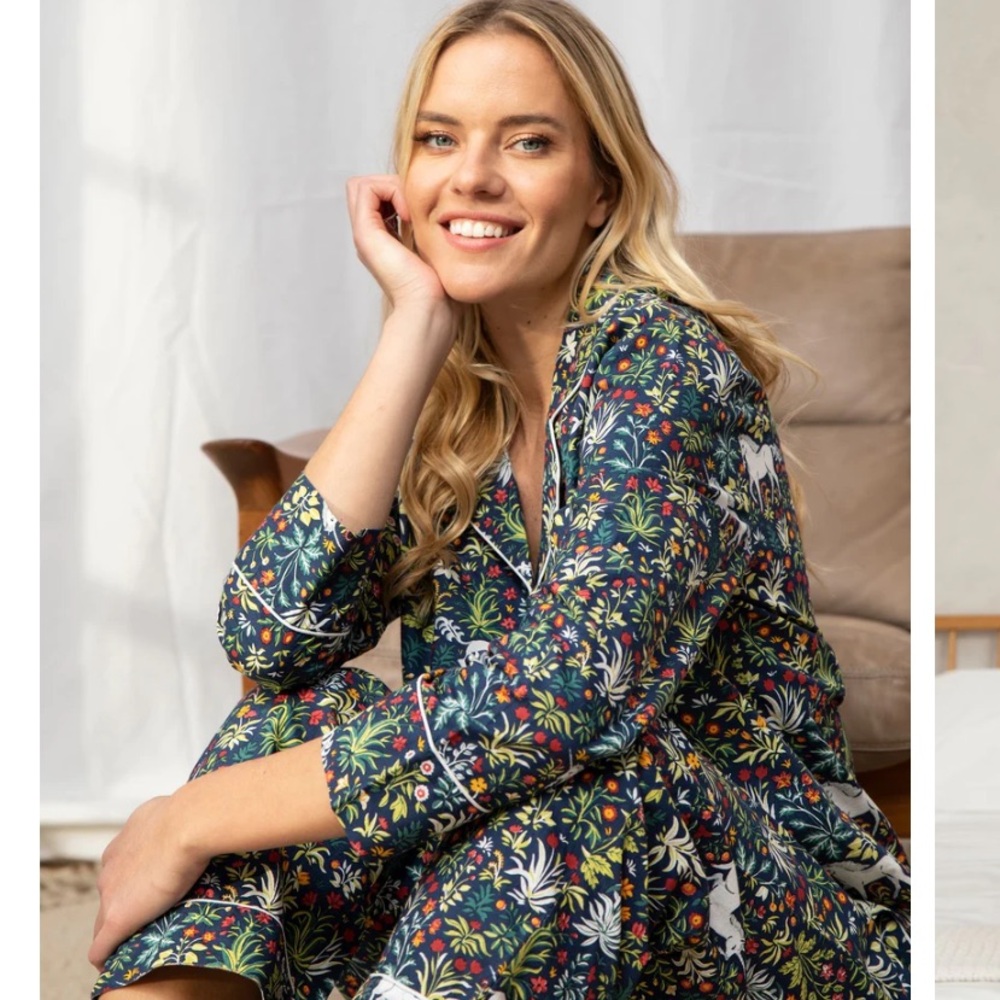 Printfresh Unicorn’s Garden long sleep set